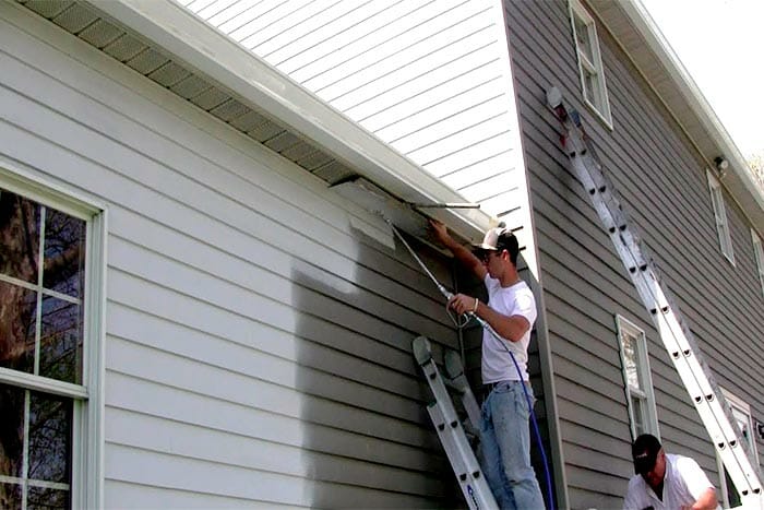 Cost to paint wooden siding
