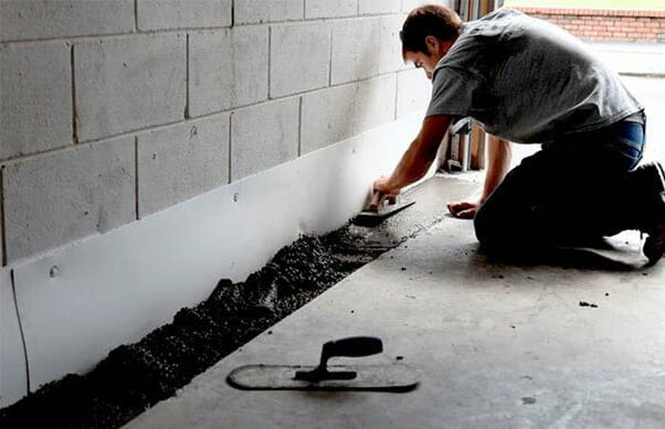 Interior-basement-waterproofing