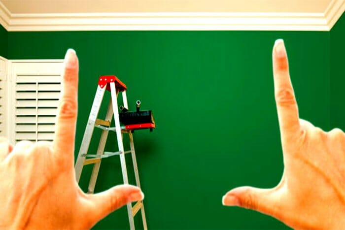 Questions to ask your local house painter green wall