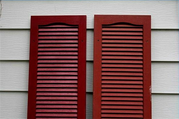 Should I use a brush or spray to paint vinyl shutters