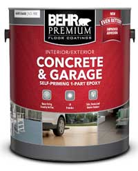 Behr premium concrete and garage