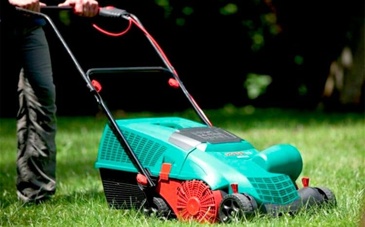 How Does Dethatching Work lawnmower