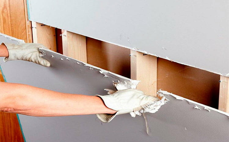 Can I put drywall over damaged drywall light drywalll