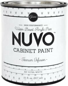 Nuvo Cabinet Paint (Titanium Infusion) Quart Paint