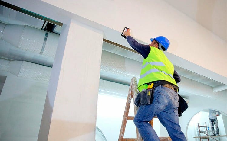 Use this free service to find a good drywall contractor work in progress
