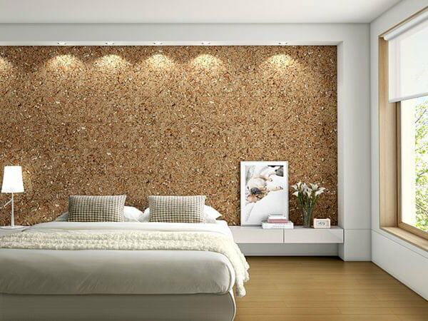 corkboard wal covering