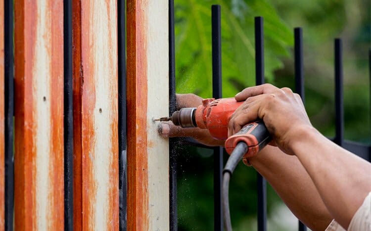 Installing Fence Inside Property Line