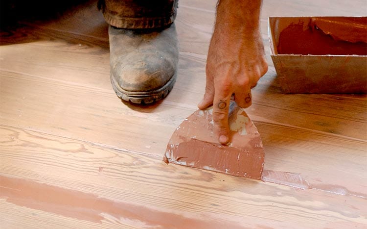 How to remove old paint for hardwood floors work in progress
