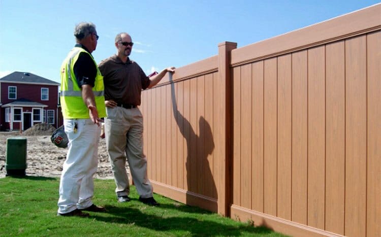 If you pay do you get the good side of the fence fencing contractor