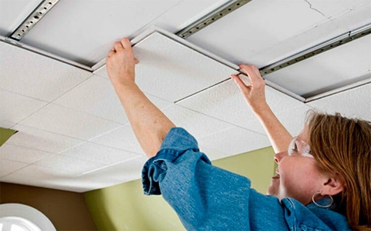 Reasons for replacing a drop ceiling installing