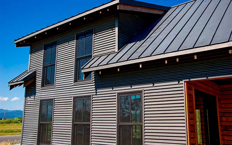 Metal Siding Cost Guide 2022 Steel, Is Corrugated Metal Siding Expensive