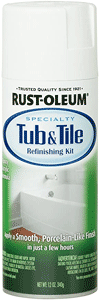 Rust Oleum Specialty Tub and Tile Spray Paint