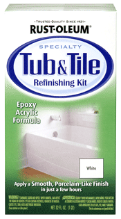 Rust Oleum Tub and Tile Refinishing Kit
