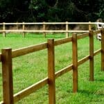 Cost of post and rail fence by material