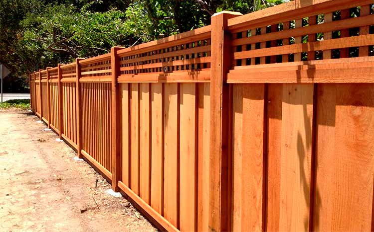 How do I estimate the cost of redwood fencing high fence