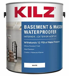 2. KILZ Interior Exterior Basement and Masonry Waterproofing Paint