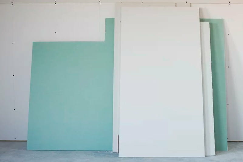 Green board drywall