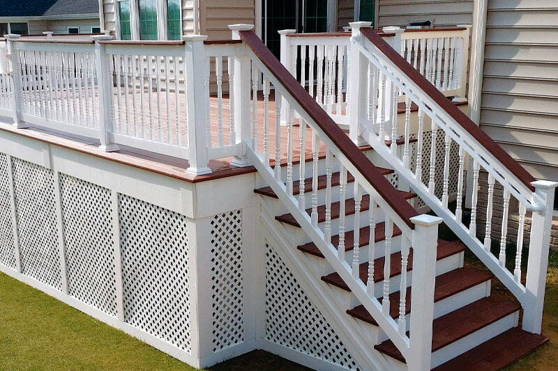 Are Railings on Deck Stairs Required