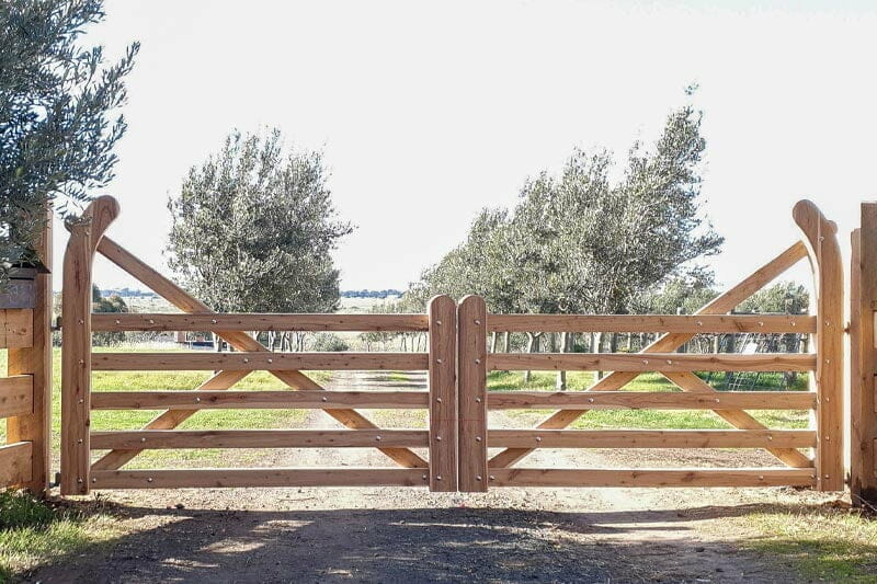 Standard Split Wood Fence Gate