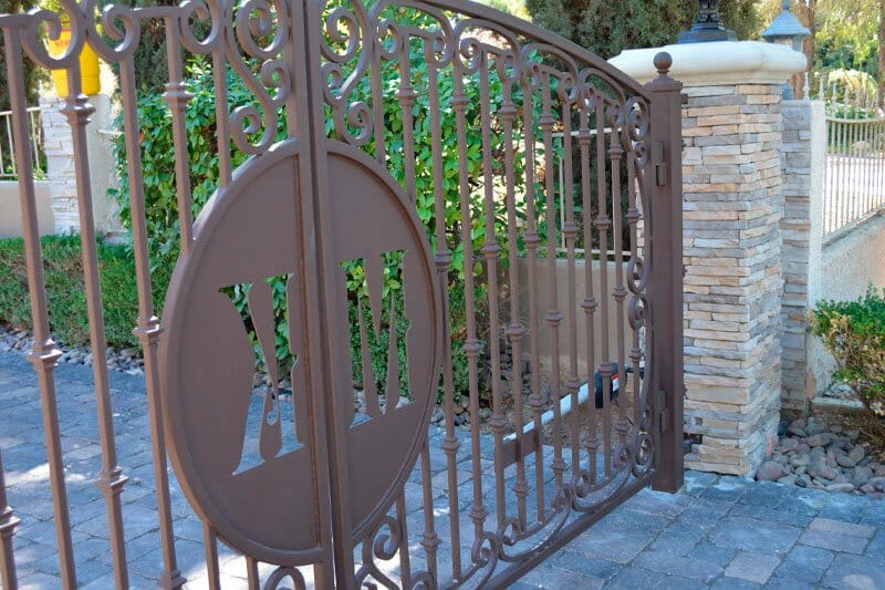 Steel fencing