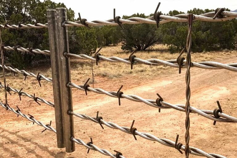barbed wire fence cost