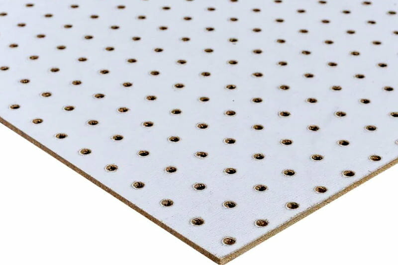 Slatwall and pegboard panels