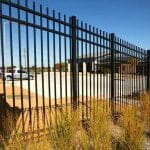 Steel fence repair cost