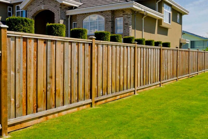 7 Picket privacy fence