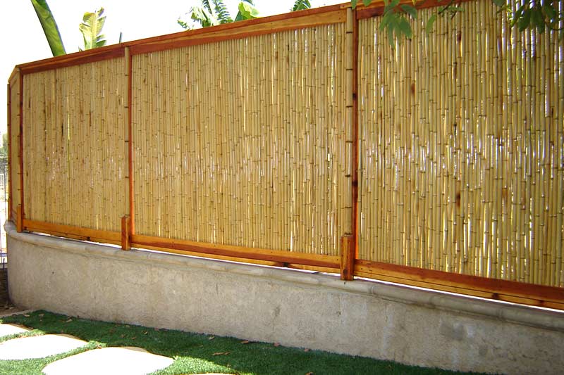 8 Bamboo Fence