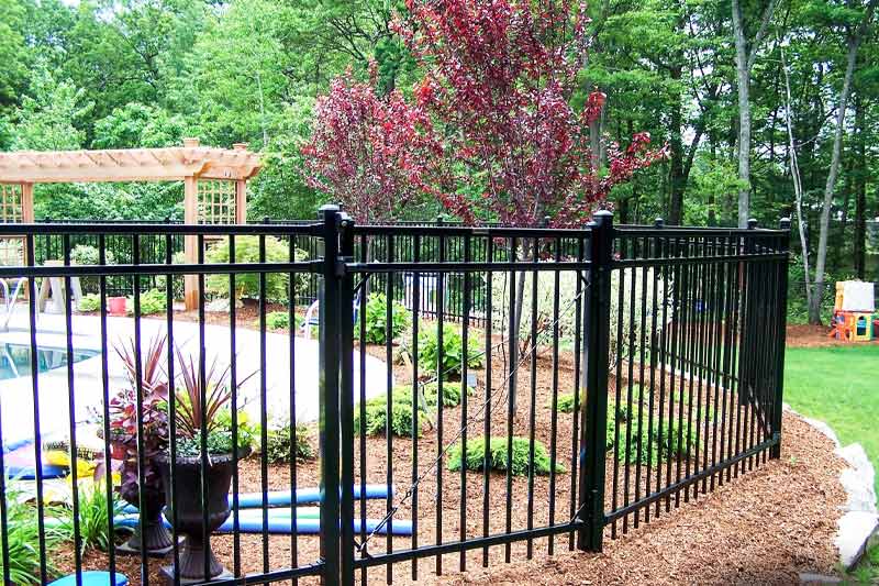 Black Wrought Iron Fence