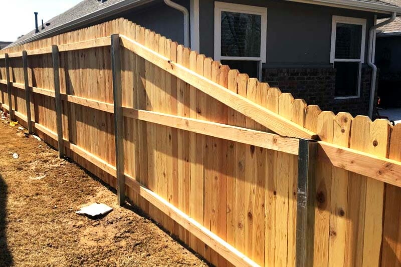 Factors Affecting The Cost Of Wood Fence With Metal Posts