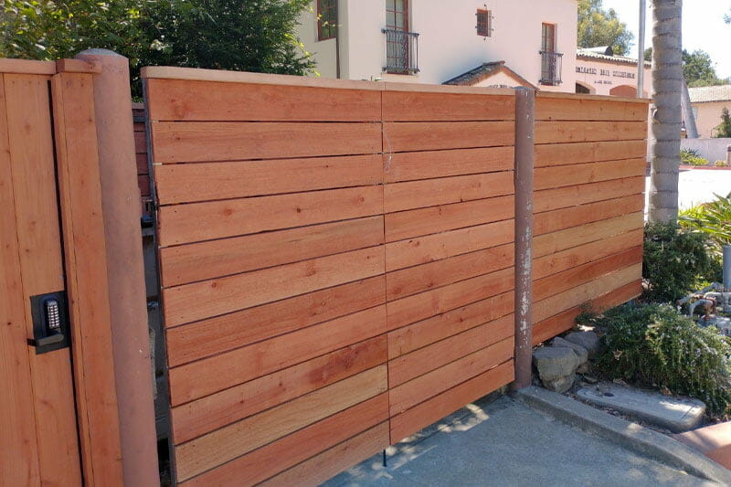 Redwood Fence Installation Cost per Foot