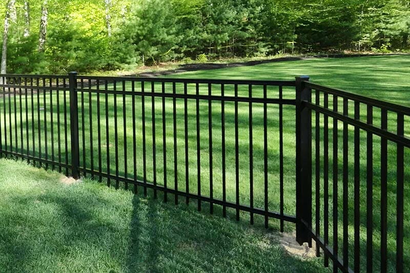 Black Aluminum Fence Cost