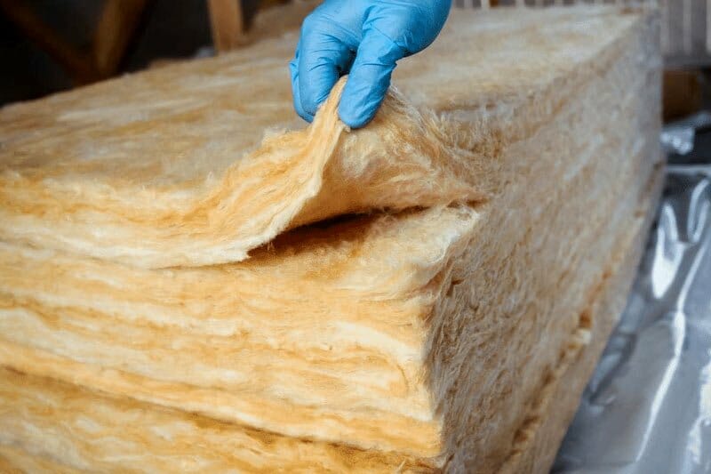 Fiberglass insulation roll