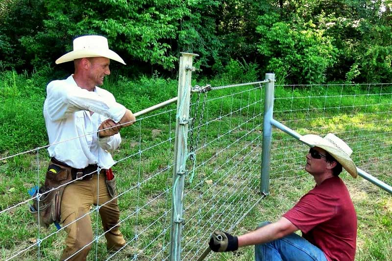 Installing a Field Fence