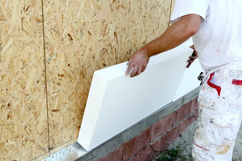 Rigid foam insulation