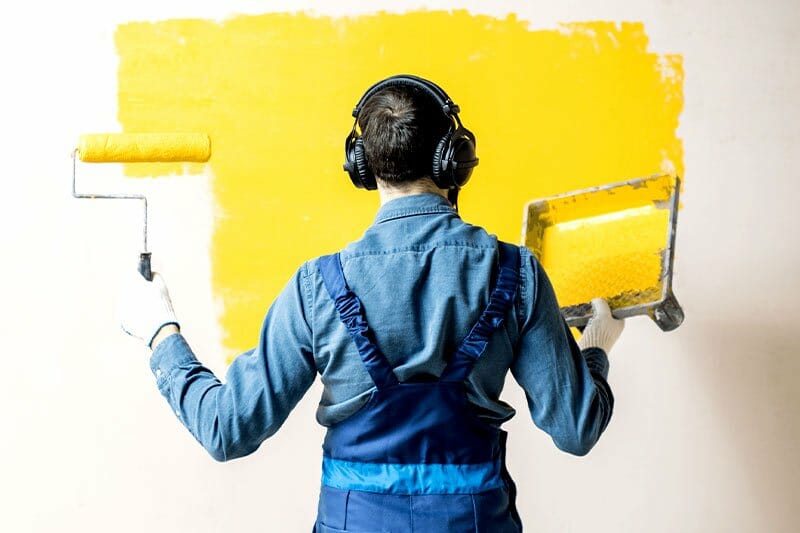 What kind of license does a painter in Virginia need