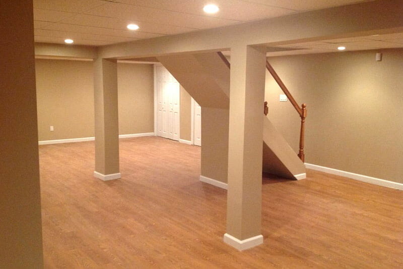 Finished basement