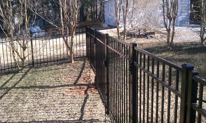 Aluminum fence