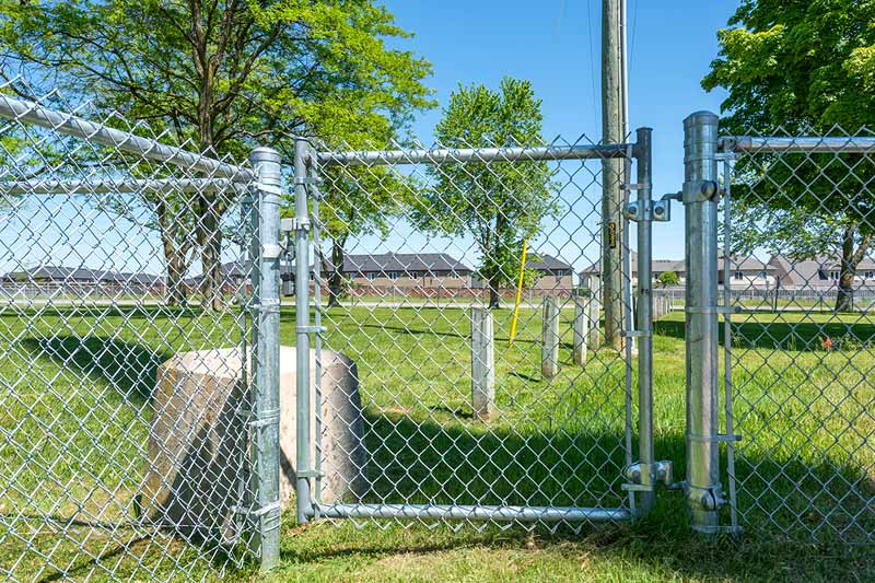 Galvanized Chain Link fence