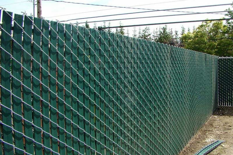 Slatted Chain Link Fences