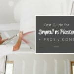 drywall vs plaster cost