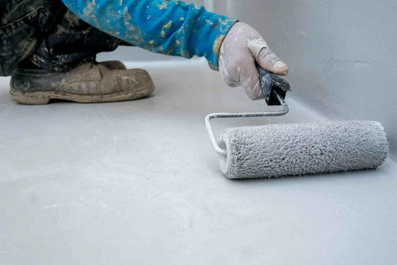 Concrete floor painting cost per square feet