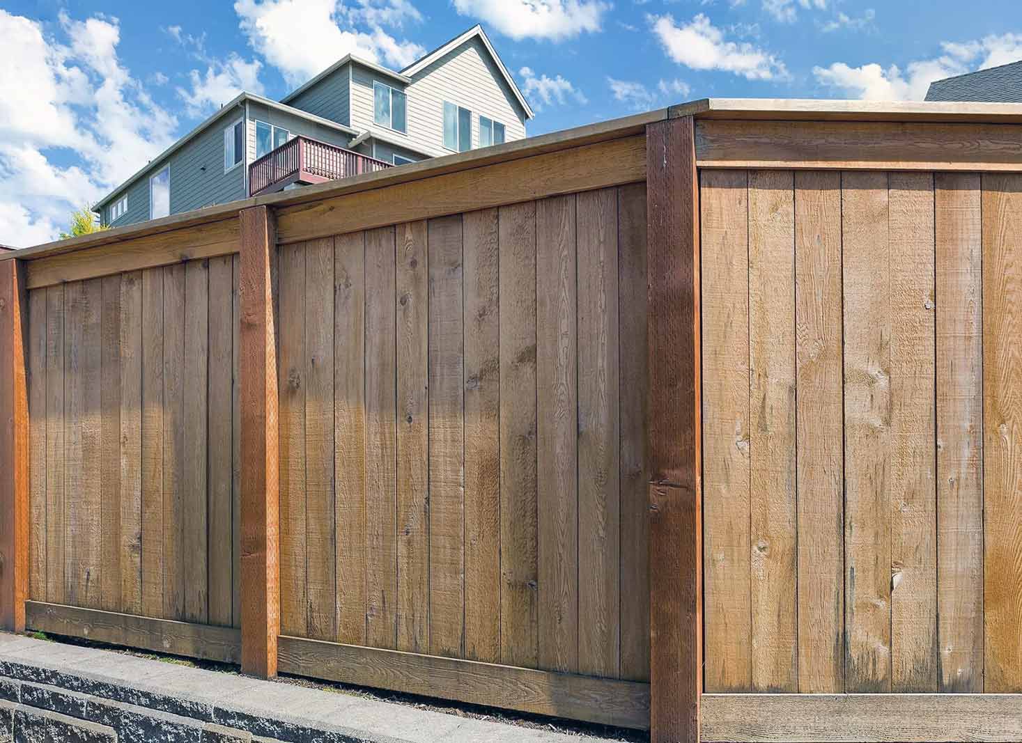 What is a wood fence good for